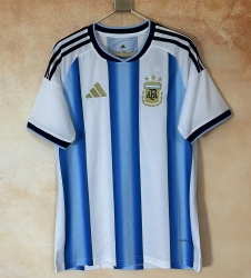 2025 26 Argentina home soccer jersey